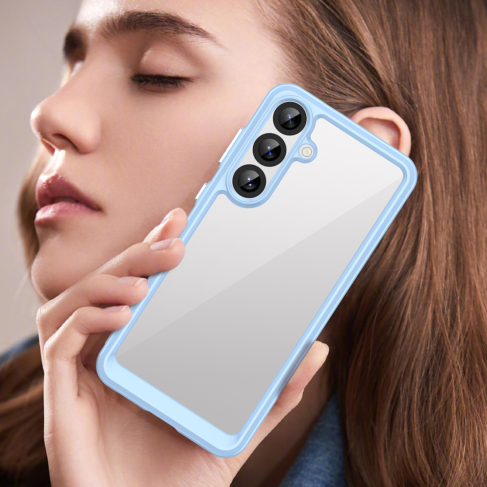 Outer Space Case Samsung Galaxy A36 vāciņš, zils
