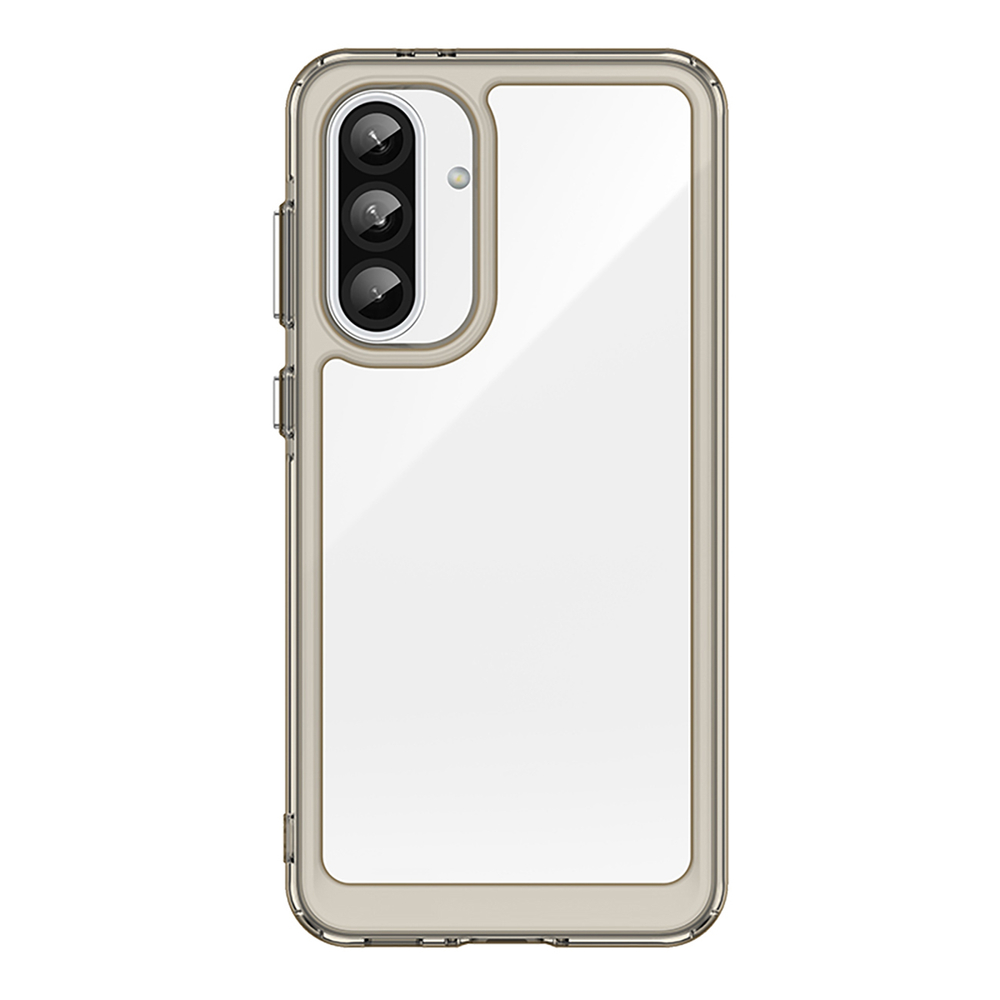 Outer Space Case for Samsung Galaxy A36, Semi-Transparent Black