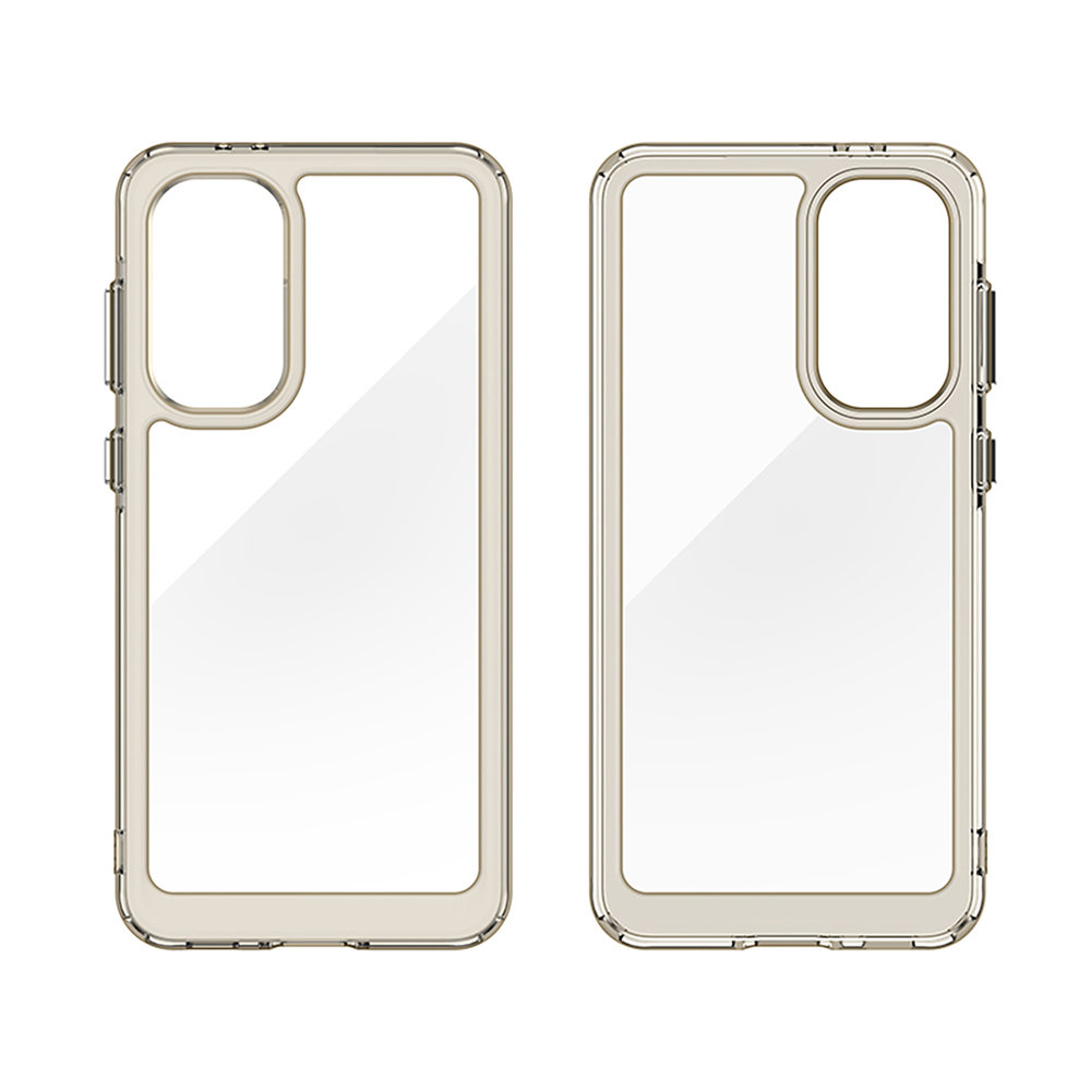 Outer Space Case for Samsung Galaxy A36, Semi-Transparent Black