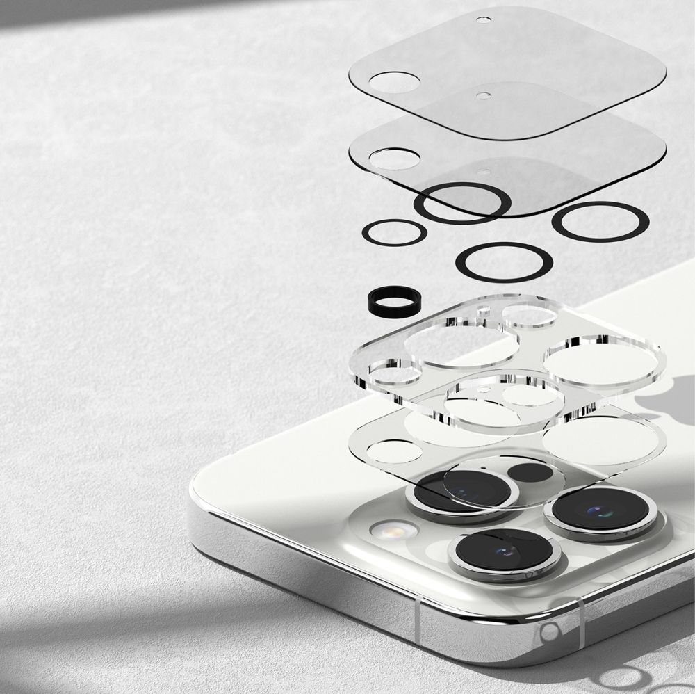 Ringke Camera Protector 2-pack закаленное стекло для iPhone 15 Pro Max