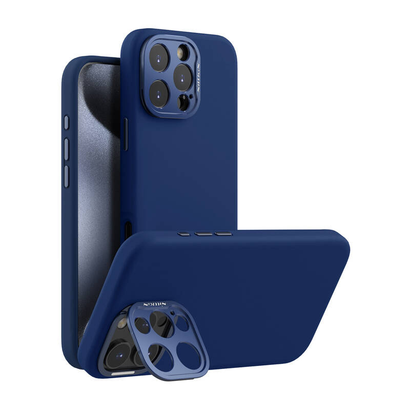 Nillkin iPhone 16 Pro Max vāciņš LensWing Magnetic, zils