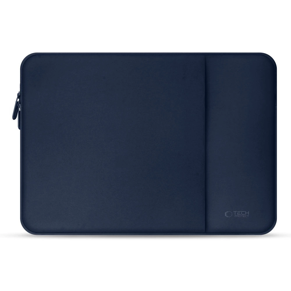 Tech-Protect neoprēns 13\" Portatīvo datoru telefona vāciņš - tumši zils | Neoprene Laptop Case Navy Blue
