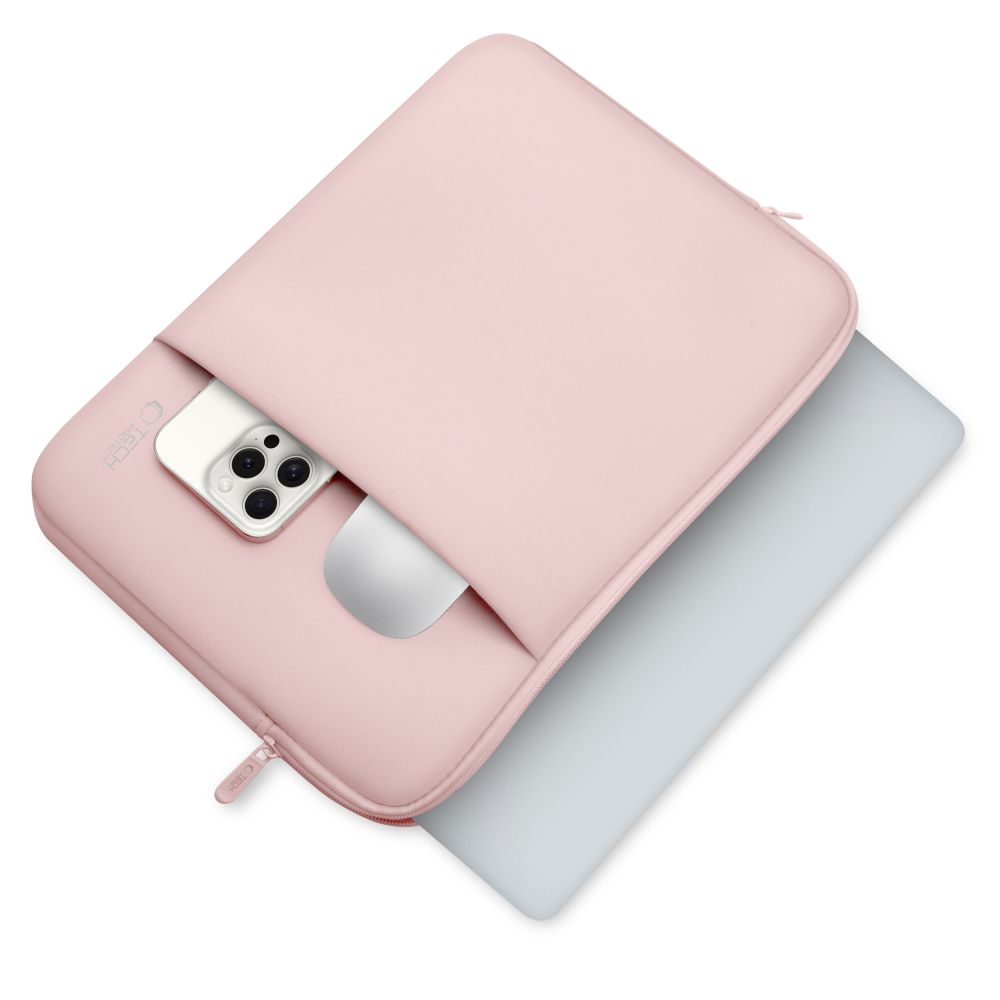 Tech-Protect Neoprene Laptop Case 13\", Pink