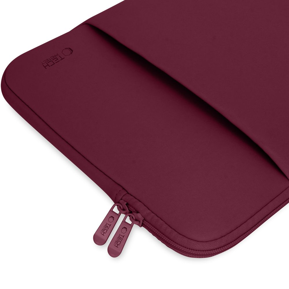 Tech-Protect Neoprene Laptop Case 15-16\", Burgundy