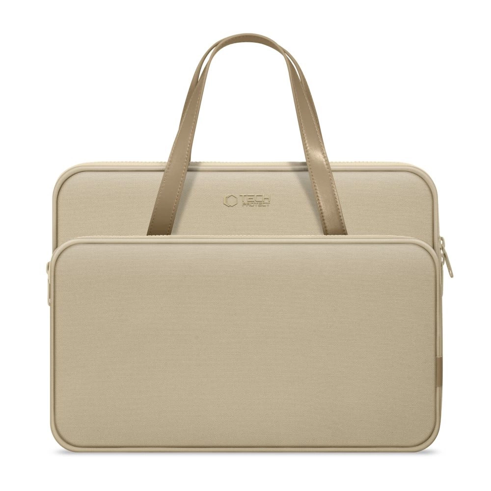 Tech-Protect Carrying Bag for 15-16" Laptop - Beige