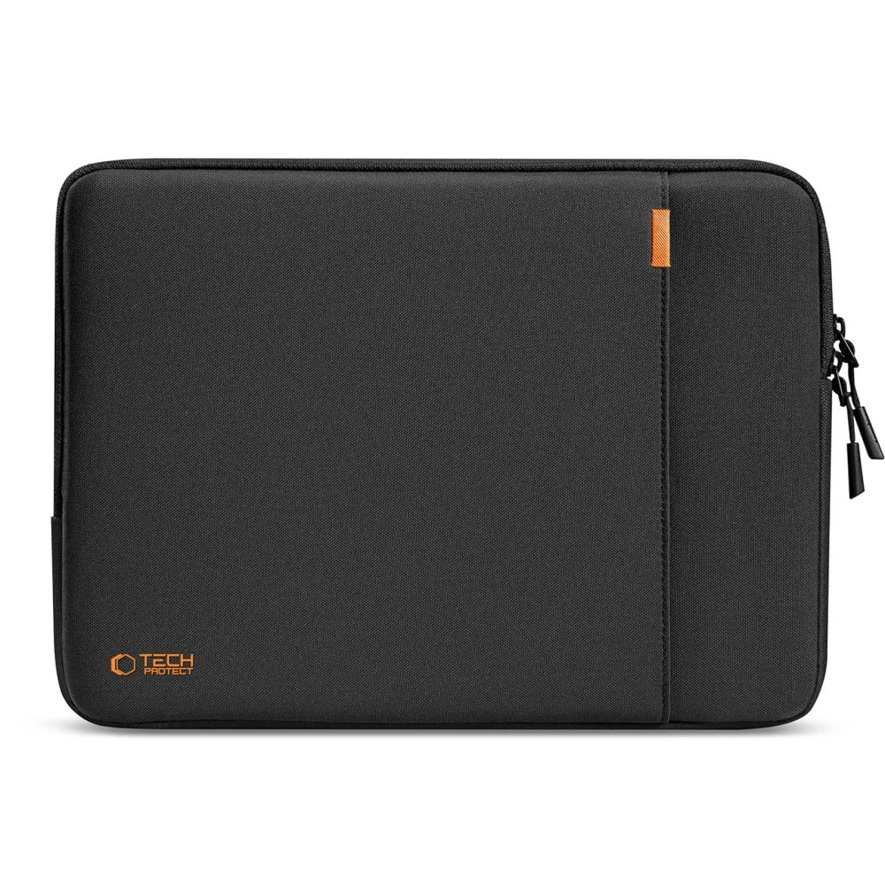 Tech-Protect Defender Portatīvo datoru telefona vāciņš 15-16\" - Melns | Laptop Case Black