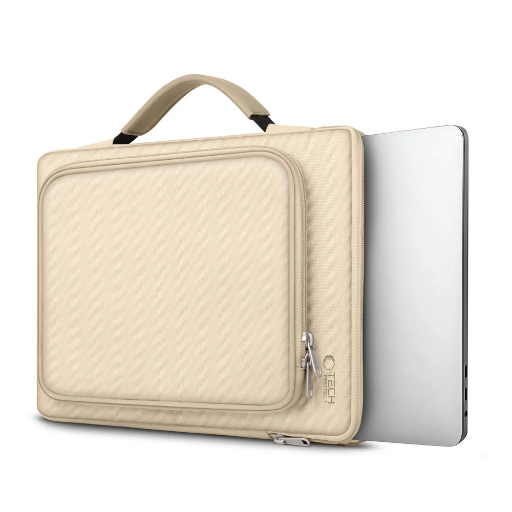 Tech-Protect Basic Bag for 13-14\" Laptop, Beige
