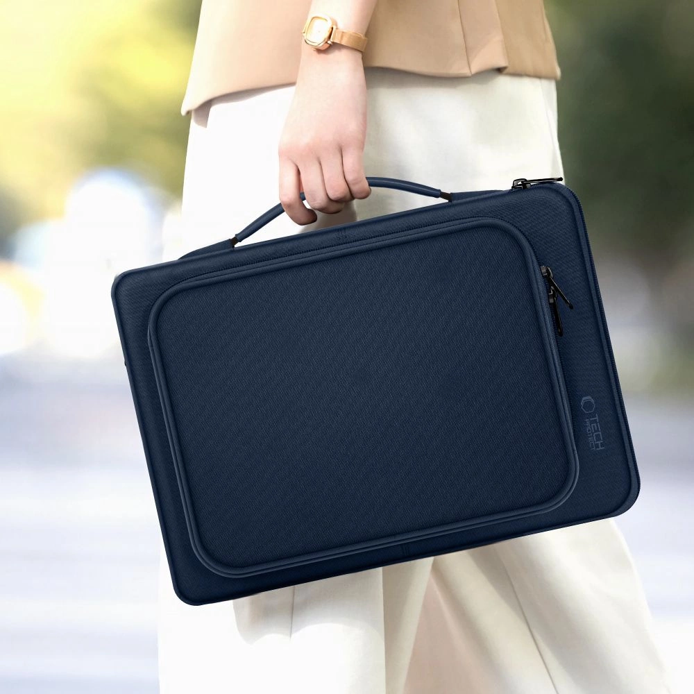 Tech-Protect Basic Bag klēpjdatora soma 13-14\", zila