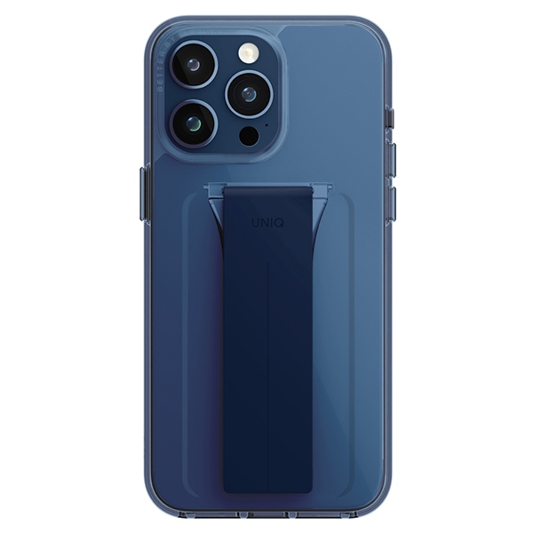 Uniq telefona vāciņš Heldro Mount ar statīvu iPhone 15 Pro Max 6,7\\\" zils/ultamarīna tumši zils | case with...