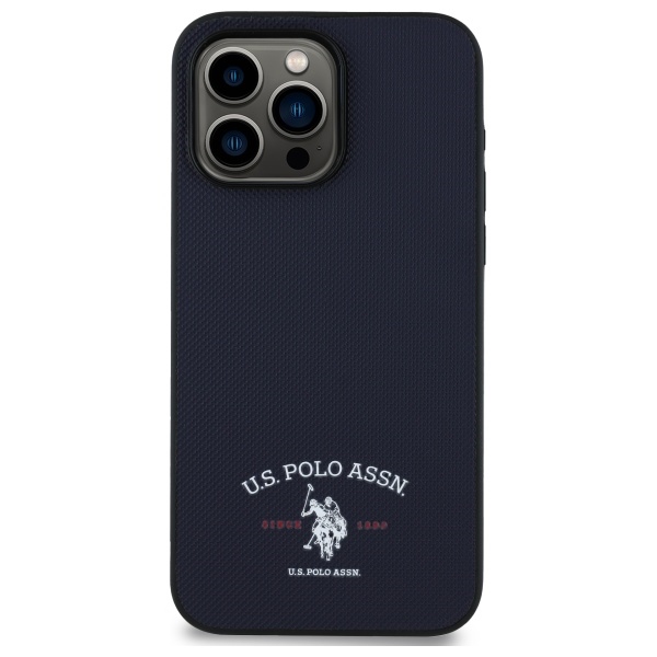 US Polo USHCP15XPARV iPhone 15 Pro Max 6,7\\\" Tumši zils ar apdrukātu DH logotipu | 6.7\\\" Navy Printed Logo
