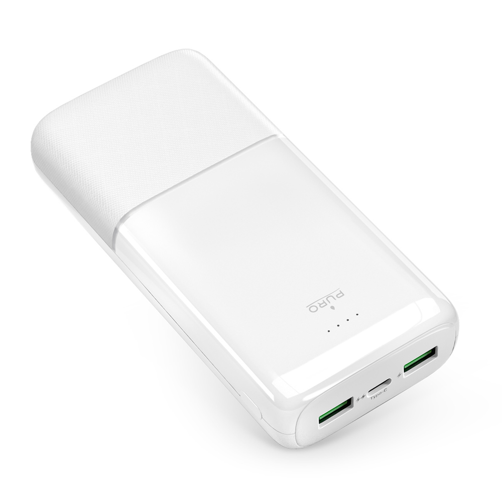 Puro DAILY 20 PLUS Power Bank 20000mAh 22.5W, White