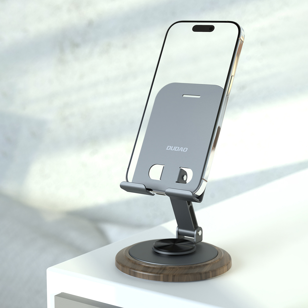 Dudao F17M 360° Metal Phone Stand, Gray