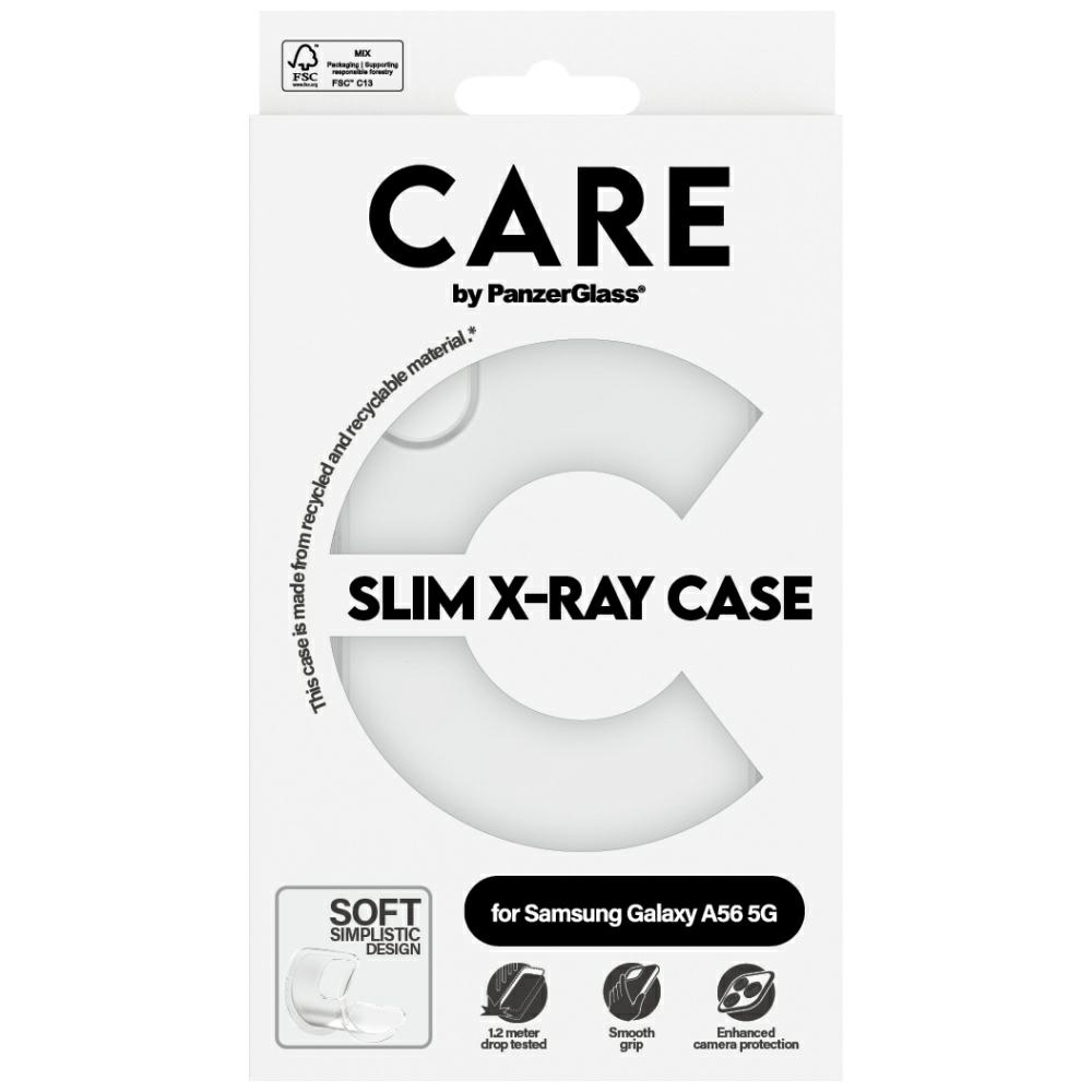 PanzerGlass CARE Fashion X-Ray vāciņš Samsung Galaxy A56 5G, caurspīdīgs