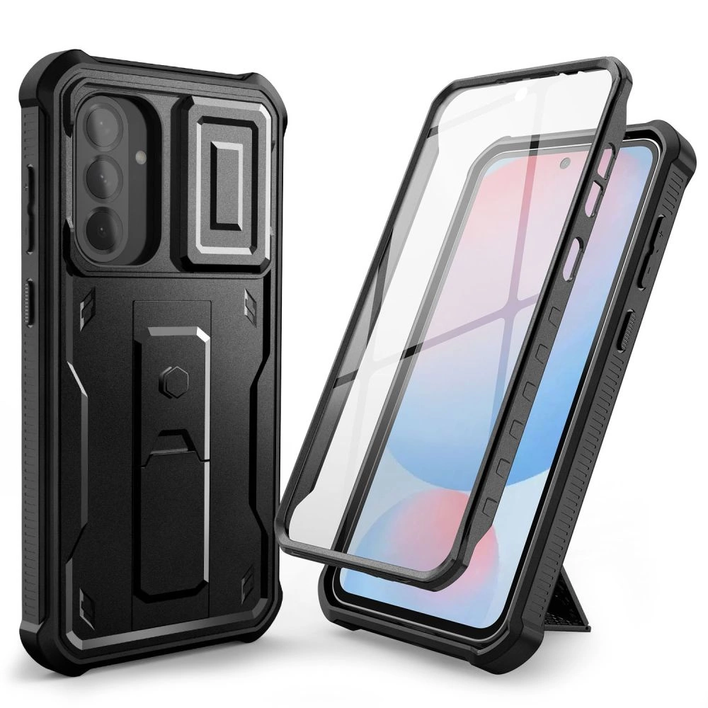Tech-Protect Kevlar Cam+ telefona vāciņš Samsung Galaxy A56 5G - Melns | Case for Black