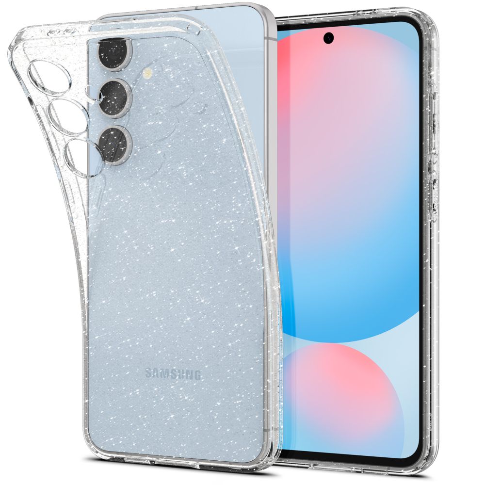 Spigen Liquid Crystal Case for Samsung Galaxy S24 FE - Clear-Glitter