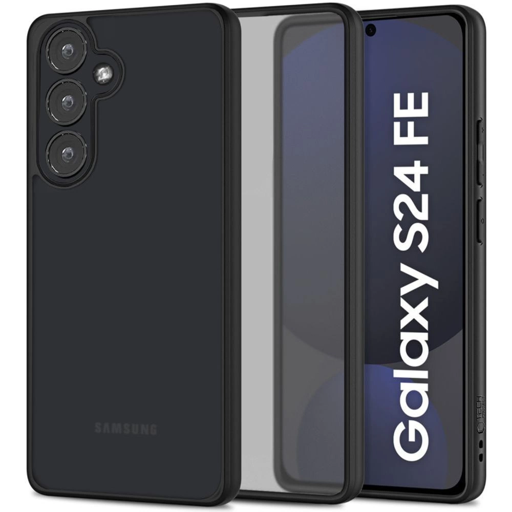Tech-Protect MagMat telefona vāciņš Samsung Galaxy S24 FE - Melns | Case for Black