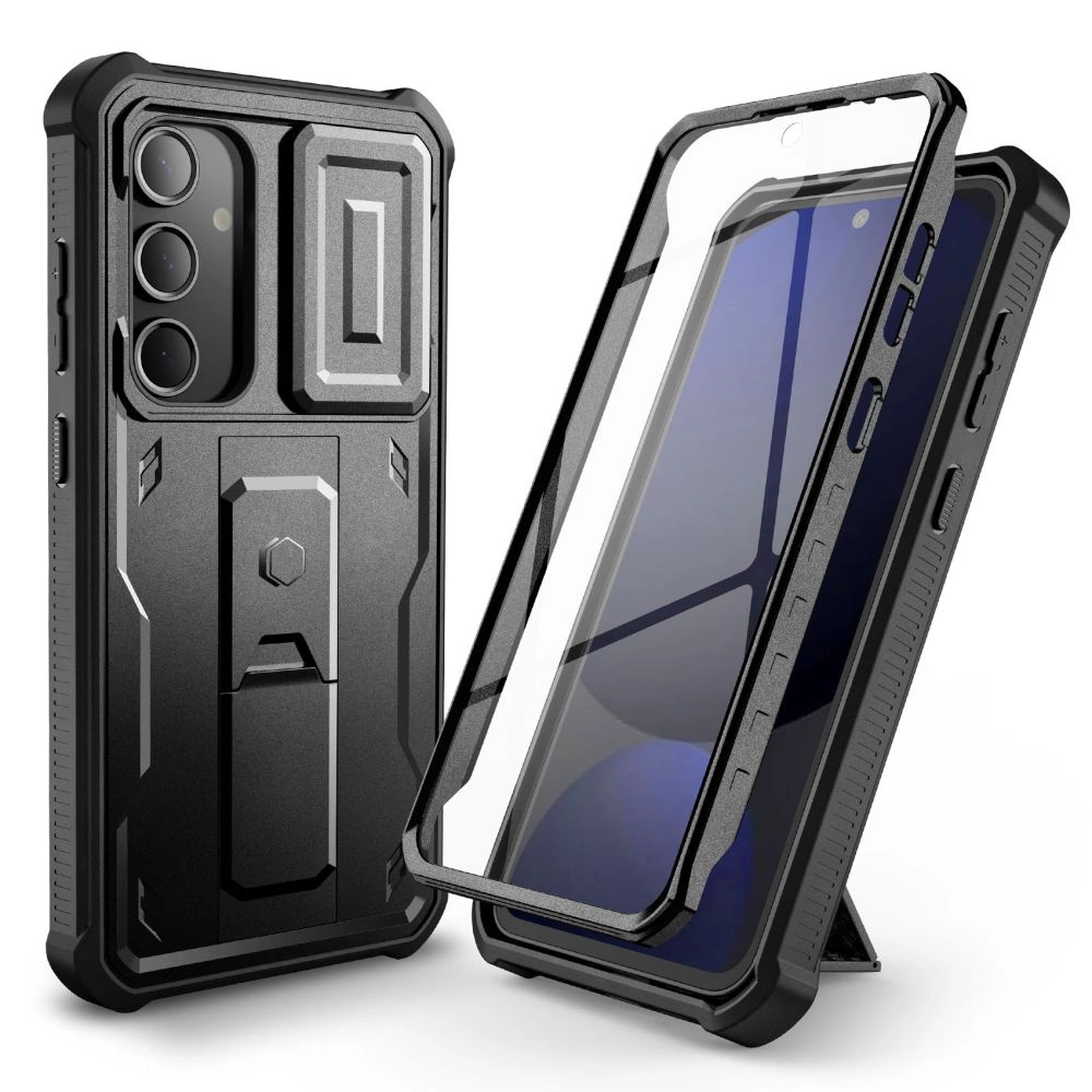 Tech-Protect Kevlar Cam+ telefona vāciņš Samsung Galaxy S24 FE - Melns | Case for Black
