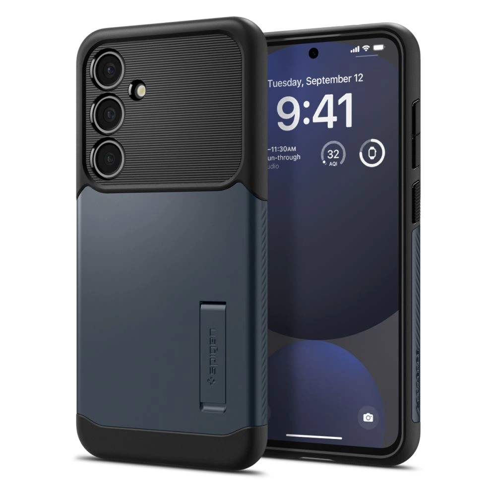 Spigen Slim Armor telefona vāciņš Samsung Galaxy S24 FE - Melns | Case for Black