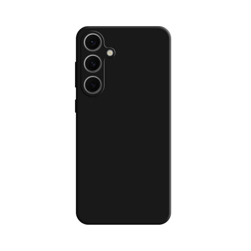 3Mk Protection Silicone Case for Samsung Galaxy S24 FE, Black