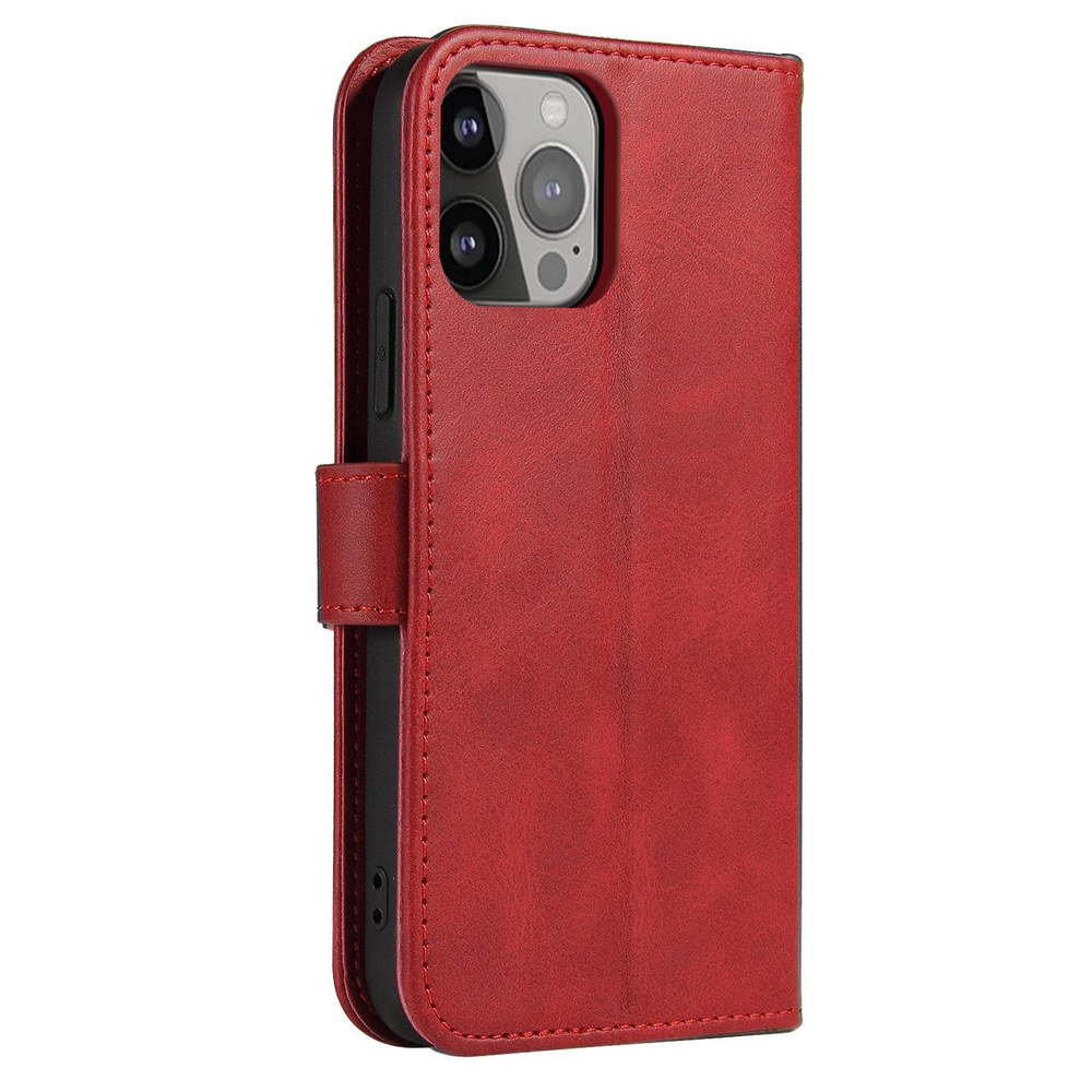 Magnēta telefona vāciņš ar vāciņu Samsung Galaxy S24 FE - sarkans | Magnet Case with flap for red