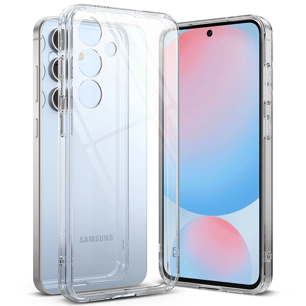 Ringke Fusion telefona vāciņš Samsung Galaxy S24 FE - Caurspīdīgs | Case for Clear
