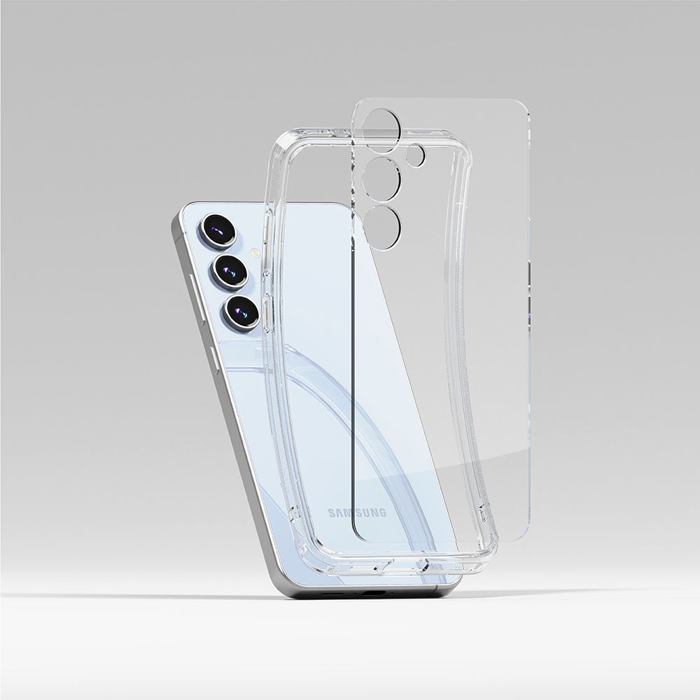 Ringke Fusion telefona vāciņš Samsung Galaxy S24 FE - Caurspīdīgs | Case for Clear
