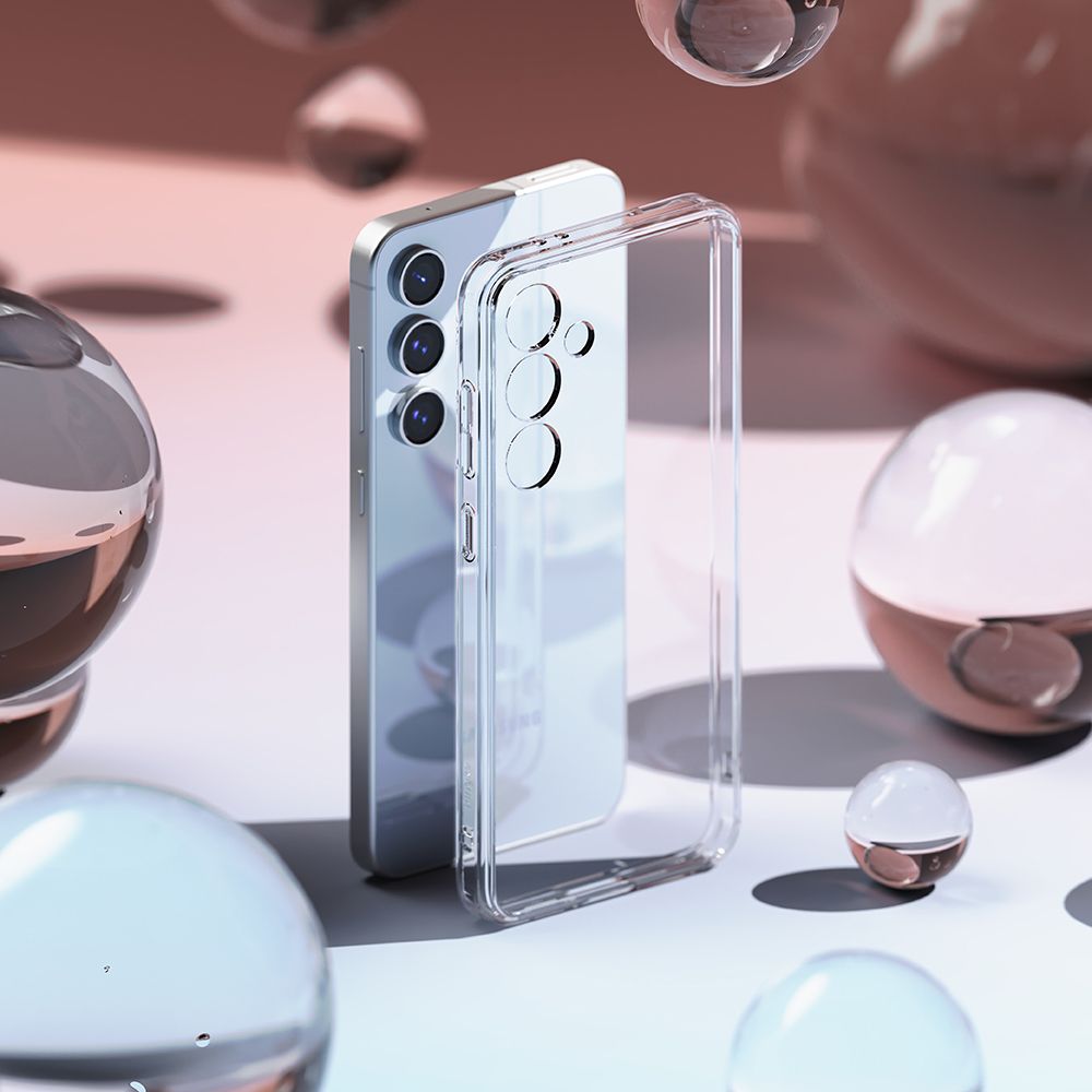 Ringke Fusion telefona vāciņš Samsung Galaxy S24 FE - Caurspīdīgs | Case for Clear