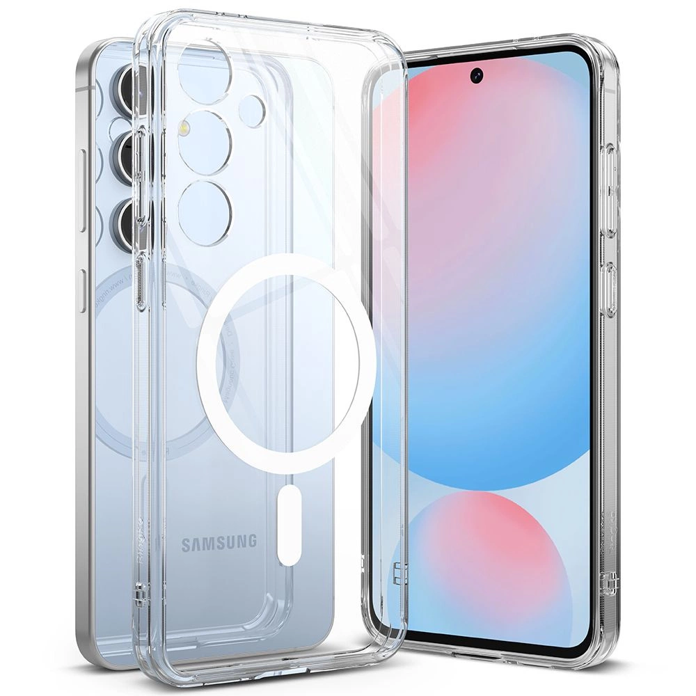 Ringke Fusion MagSafe apvalks Samsung Galaxy S24 FE - caurspīdīgs | Case for Clear