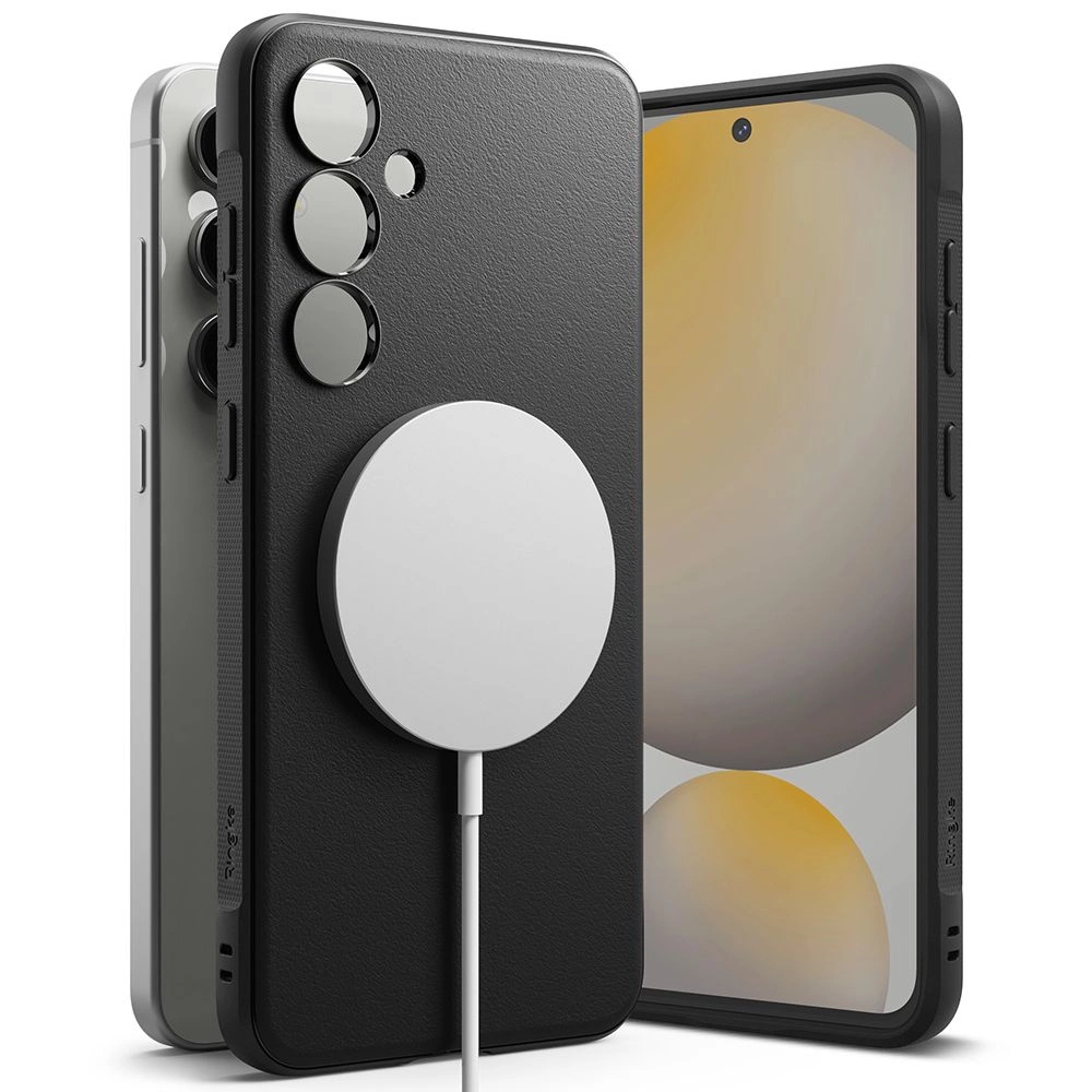 Ringke Onyx MagSafe telefona vāciņš maciņš Samsung Galaxy S24 FE - Melns | Phone case cover