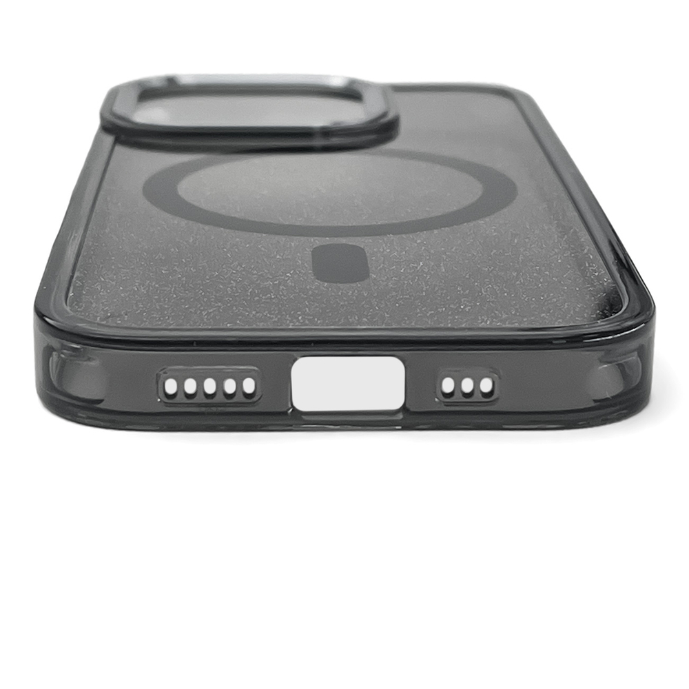 Wozinsky Glitter Case MagSafe for Samsung Galaxy S24 FE, Black