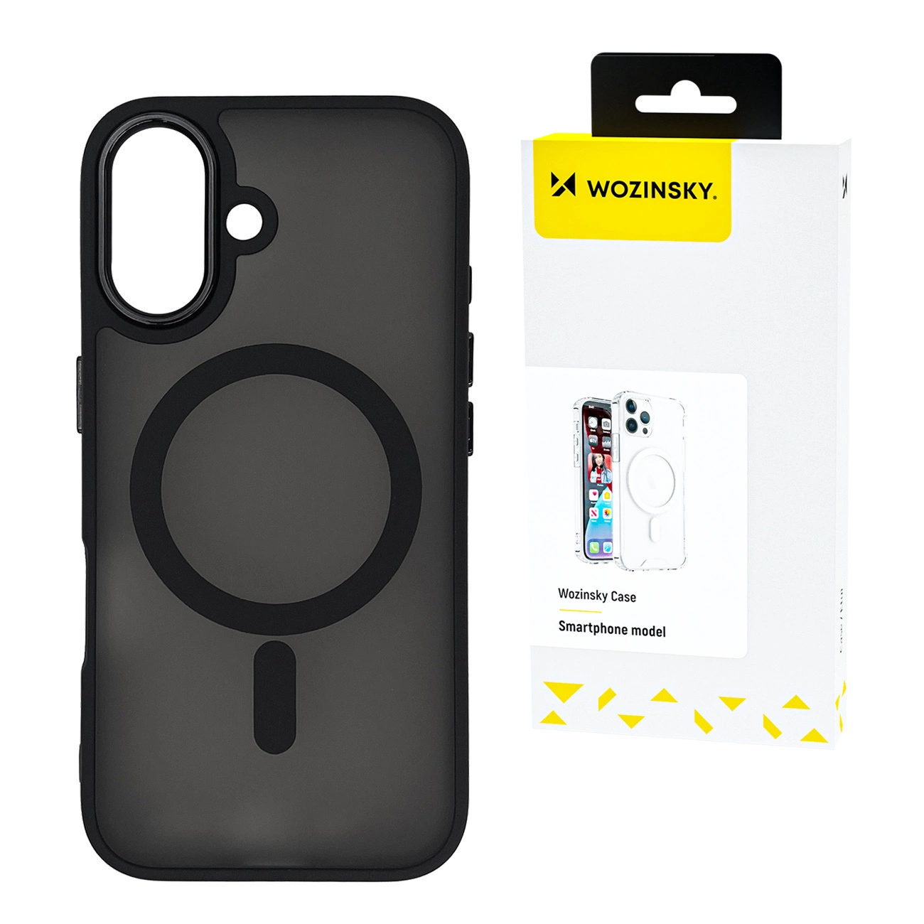 Wozinsky Modes telefona vāciņš ar MagSafe priekš Samsung Galaxy S24 FE - Melns | Fashion Case with for Black