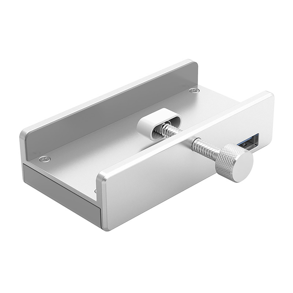Orico MH4PU USB-A 3.0 centrmezgls ar stiprinājumu, sudraba