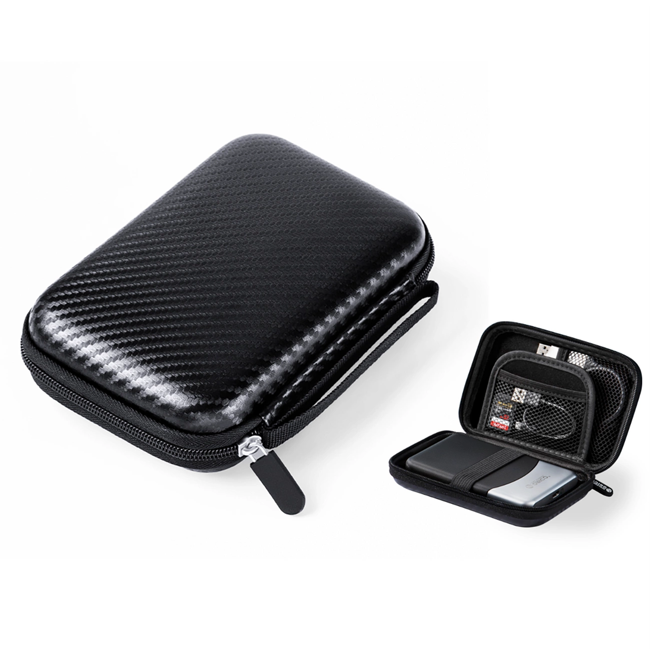 Protective Phone Case Cover 2.5" drive - black