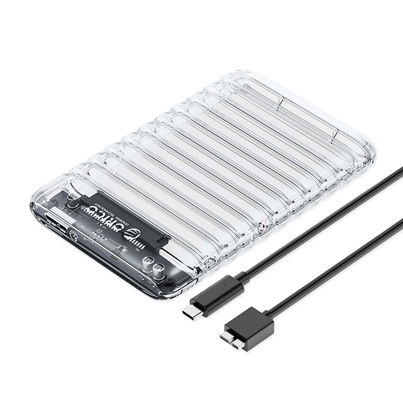 Внешний корпус Orico 2139U3-V1 для 2.5" HDD/SSD, прозрачный