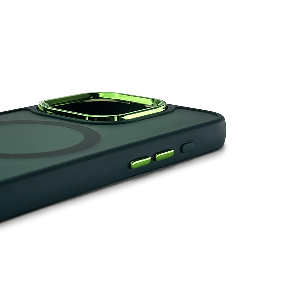 Wozinsky Samsung Galaxy S24 FE vāciņš Fashion Case ar MagSafe, zaļš