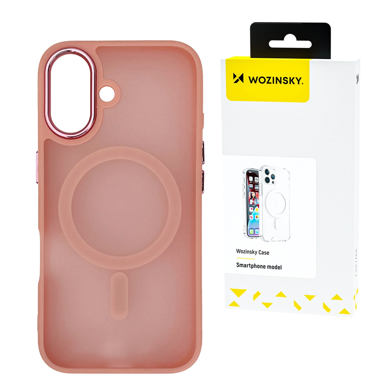 Wozinsky Fashion Case with MagSafe Samsung Galaxy S24 FE - Pink