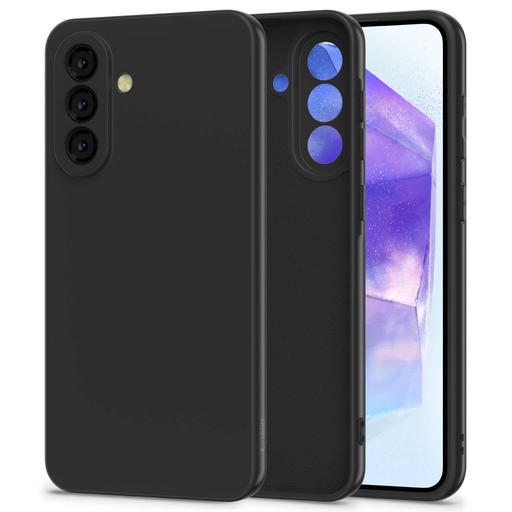 Tech-Protect Icon telefona vāciņš maciņs Samsung Galaxy A56 5G - Melns | Phone Case Cover Black