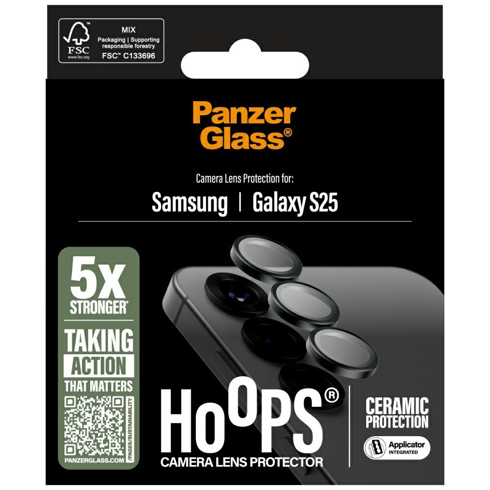 Защита объектива PanzerGlass Hoops для Samsung Galaxy S25