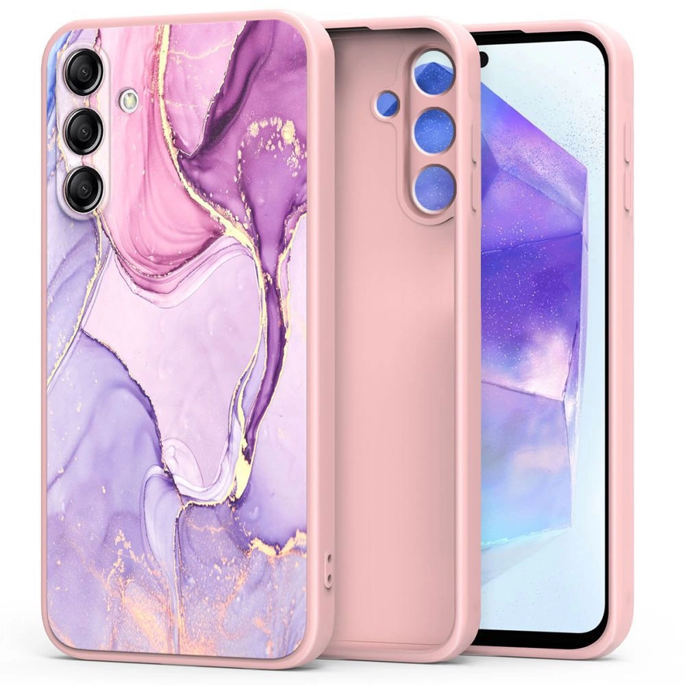 Tech-Protect Icon vāciņš Samsung Galaxy A55 5G - Rozā un Violets | Phone Case Cover Pink And Purple