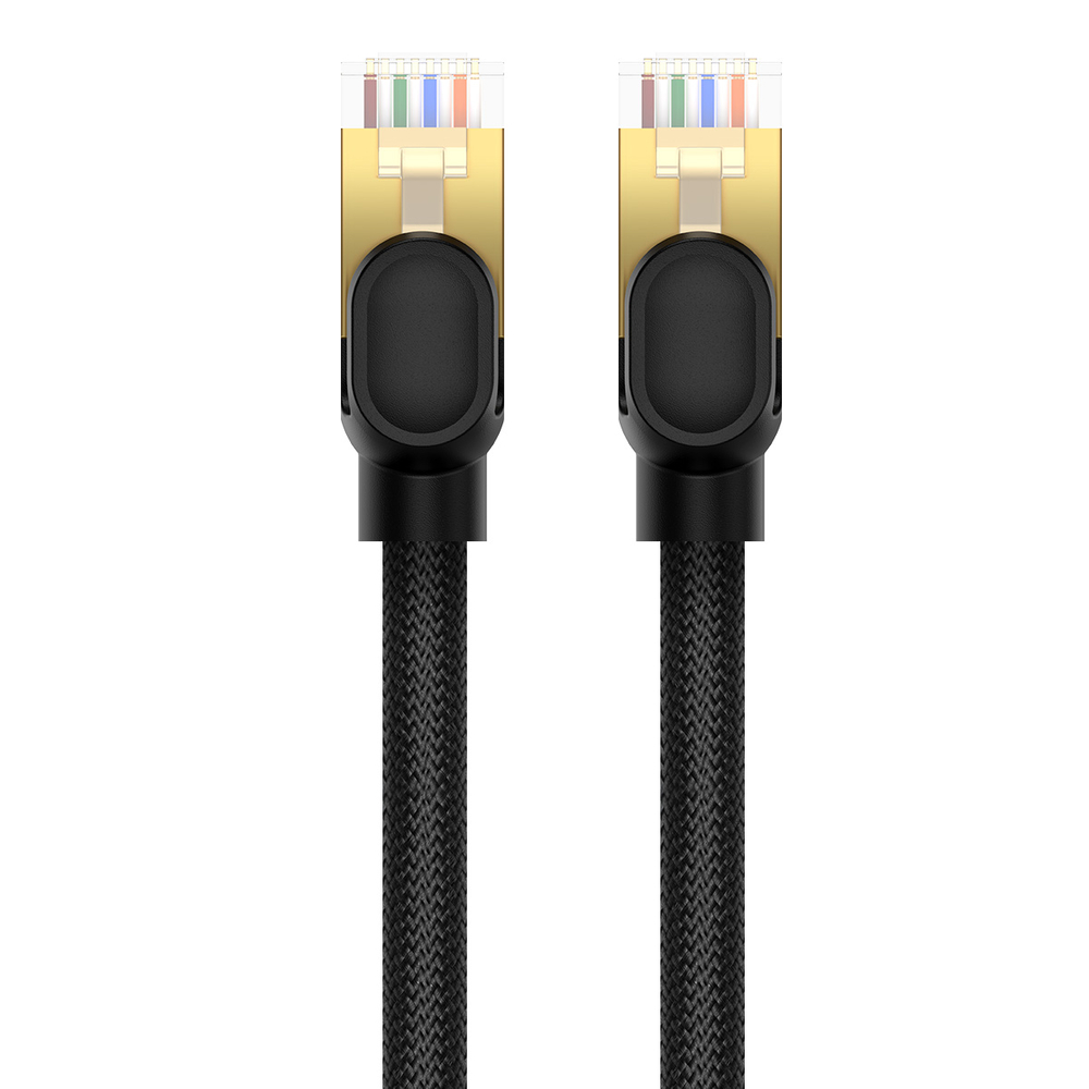 Baseus высокоскоростной Cat 8 40 Гб/с Ethernet кабель 5 м - черный