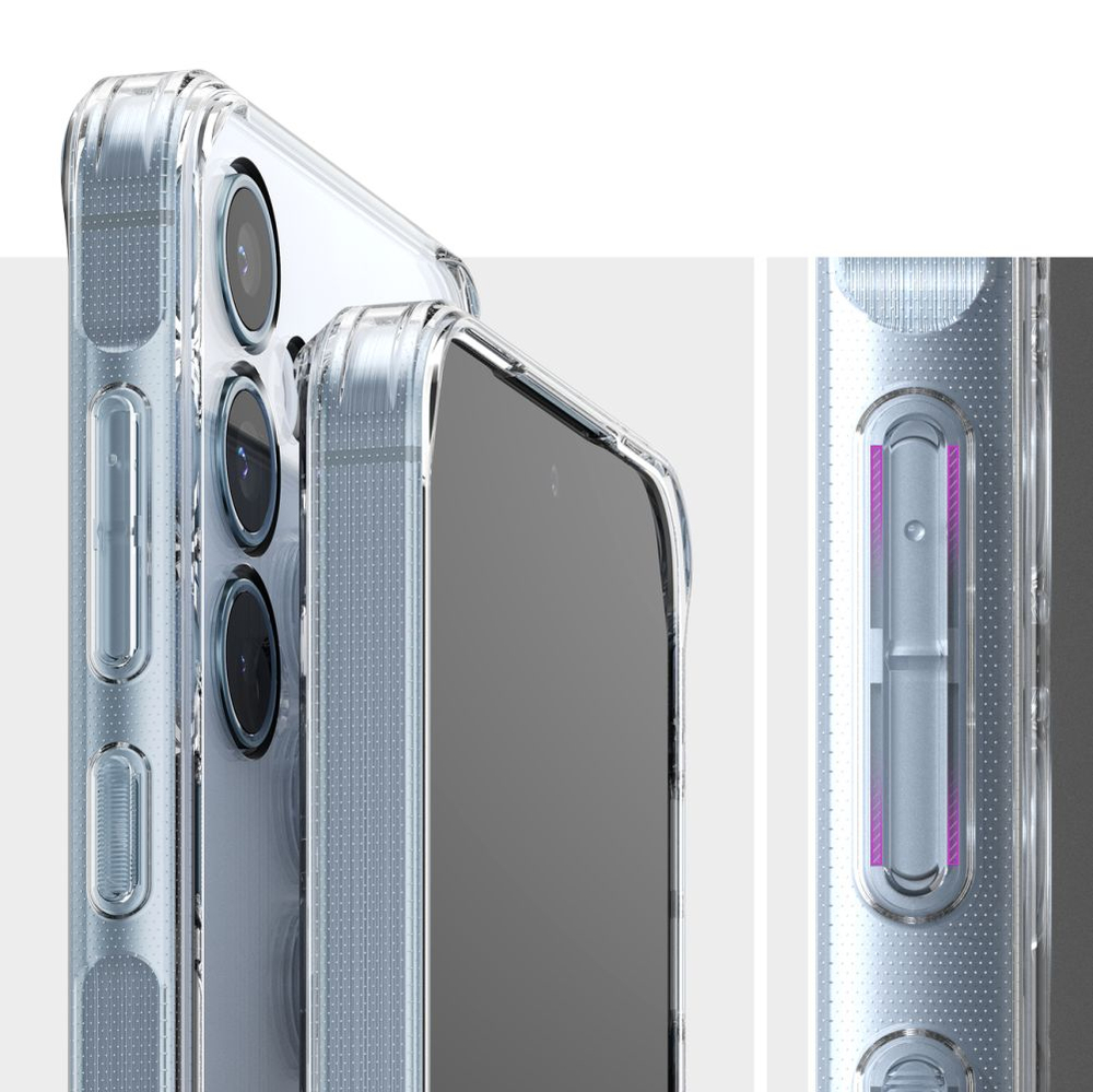 Ringke Fusion vāciņš Samsung Galaxy A55 5G - Caurspīdīgs | Phone Case Cover Clear