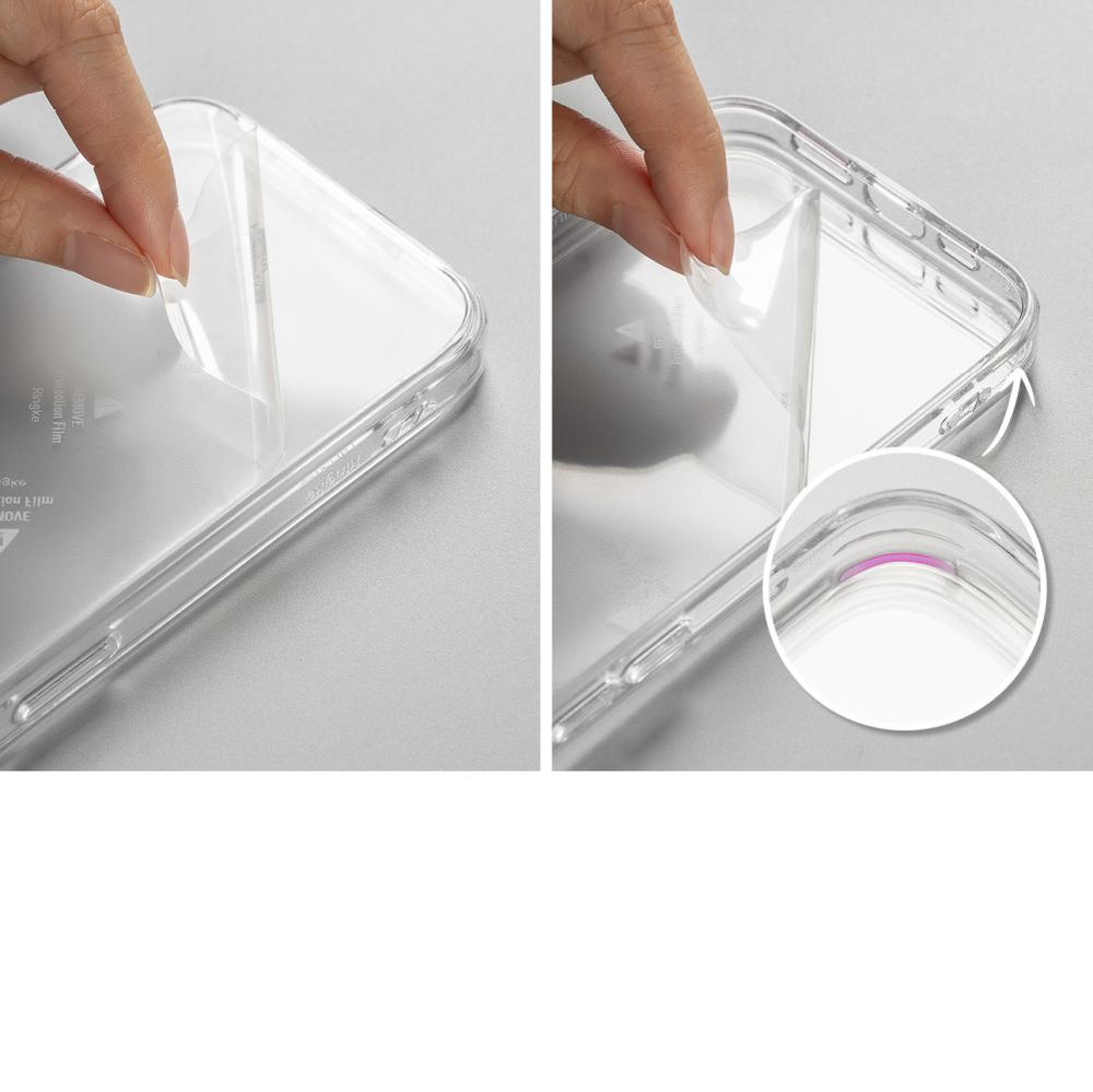 Ringke Fusion vāciņš Samsung Galaxy A55 5G - Caurspīdīgs | Phone Case Cover Clear