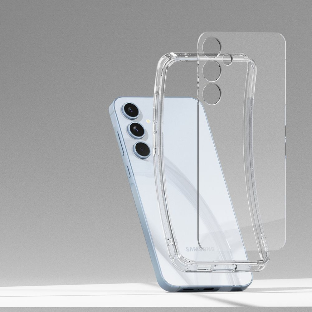 Ringke Fusion vāciņš Samsung Galaxy A55 5G - Caurspīdīgs | Phone Case Cover Clear