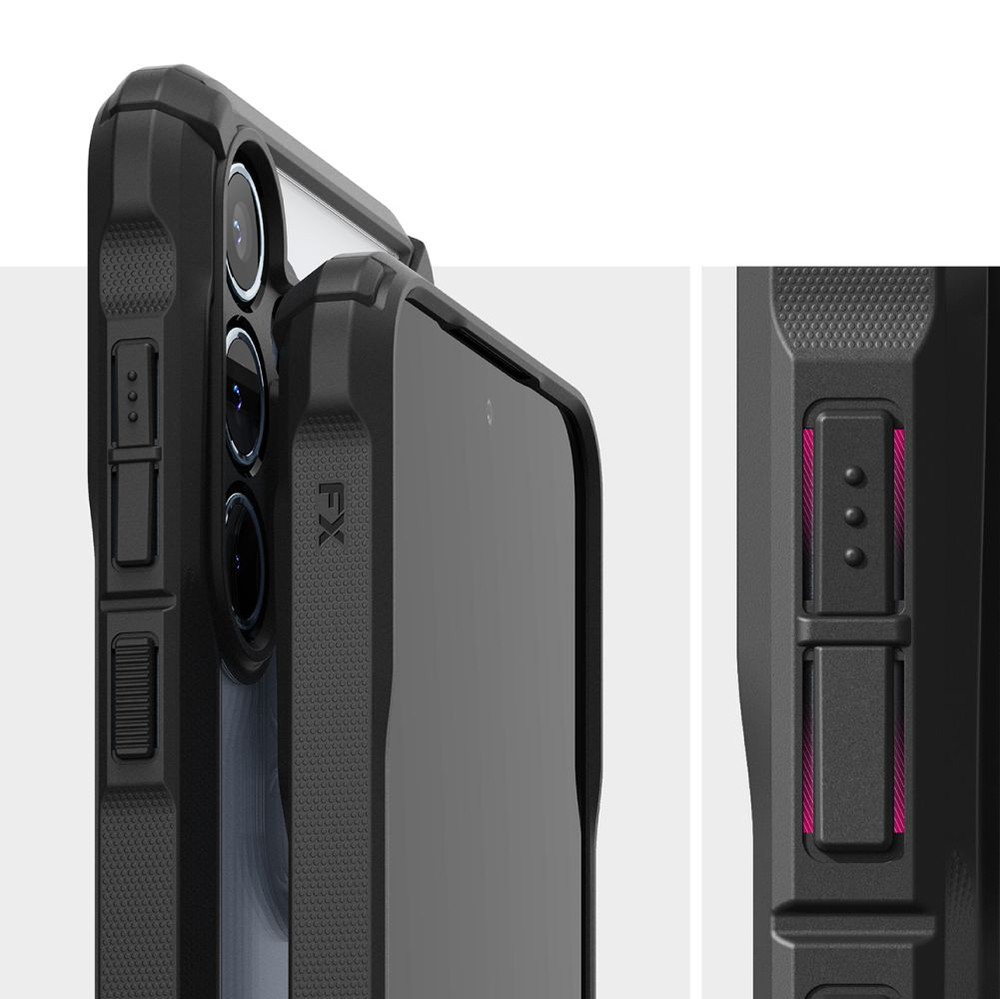 Ringke Fusion X Phone Case Cover Samsung Galaxy A55 5G - Black