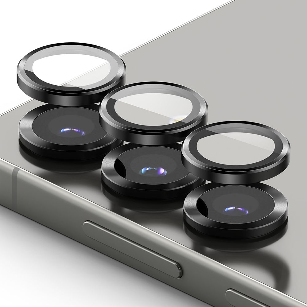 Ringke kameras rāmja aizsargs 2 gab. Samsung Galaxy S25 - Melns | Camera Frame Protector 2-Pack Black