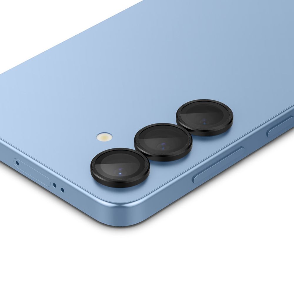 Spigen Optik Pro Glas.Tr EZ Fit kameras aizsargstikli Samsung Galaxy S25, melni