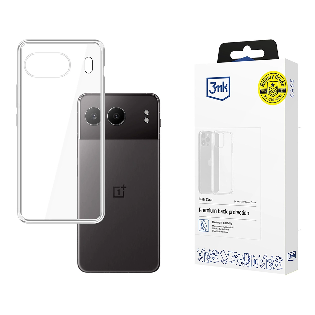 3mk caurspīdīgs vāciņš priekš OnePlus Nord 4 - | Clear Phone Case Cover Transparent