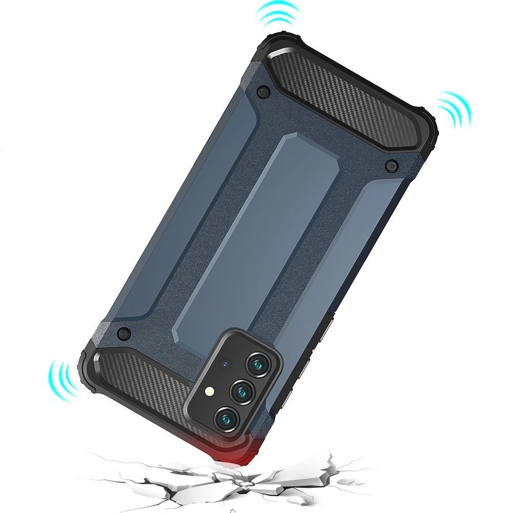 Hybrid Armor Samsung Galaxy A56 vāciņš, zils