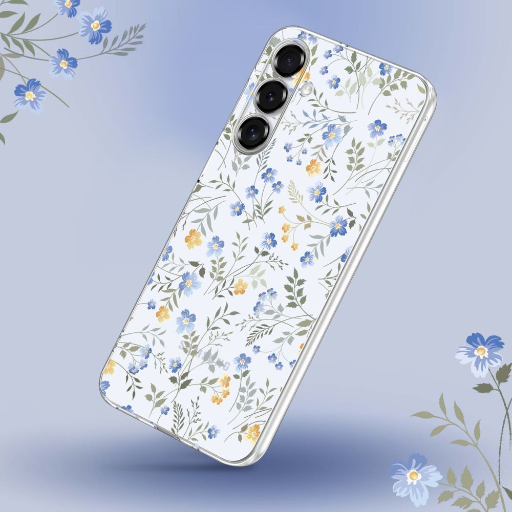 Чехол Tech-Protect FlexAir для Samsung Galaxy A36 5G - Ромашки с листьями