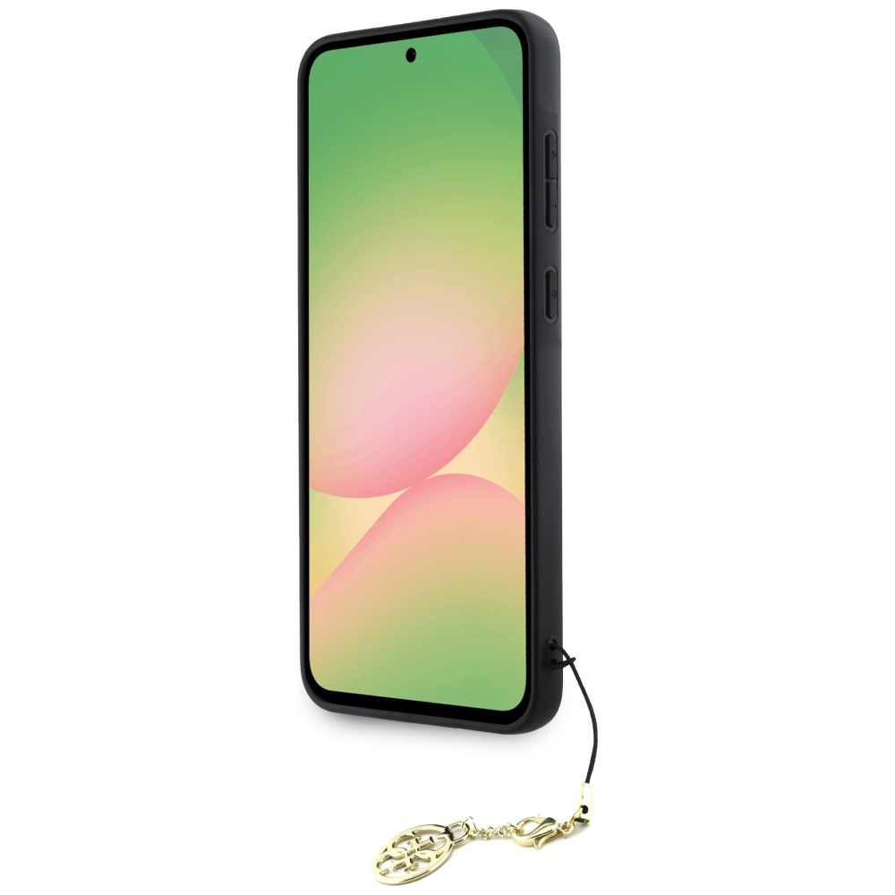 Guess 4G Charms Collection Phone Case Cover Samsung Galaxy A56 - black